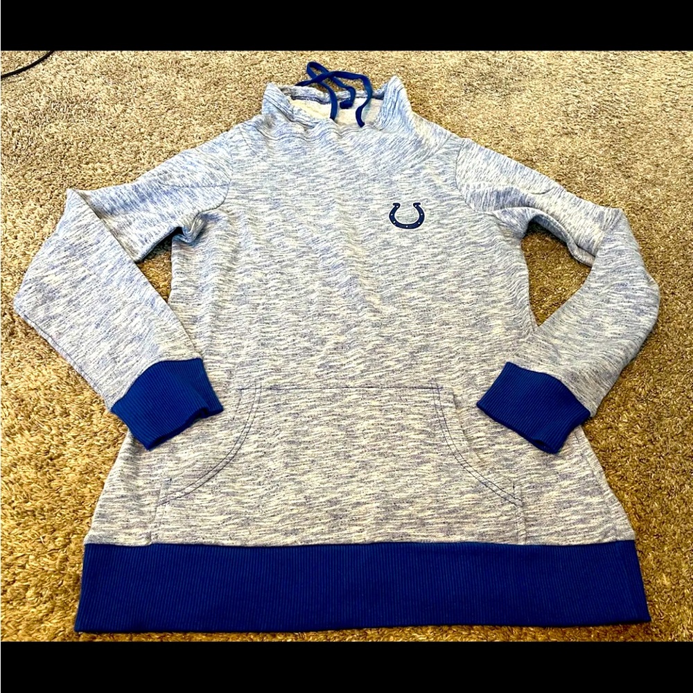 Women’s Indianapolis Colts Sweatshirt-cowel neck
